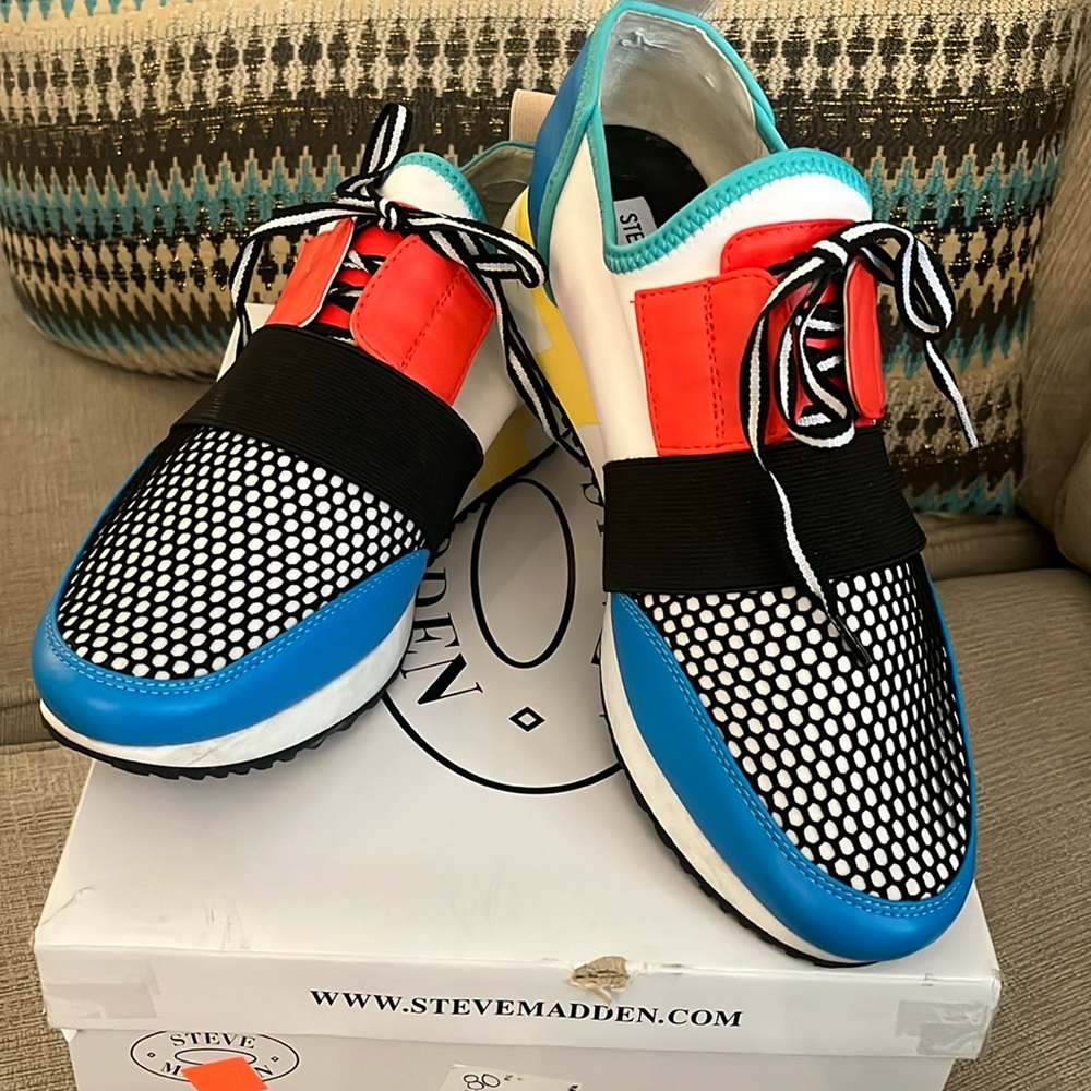 Steve Madden Antics Bright Multi Sneakers